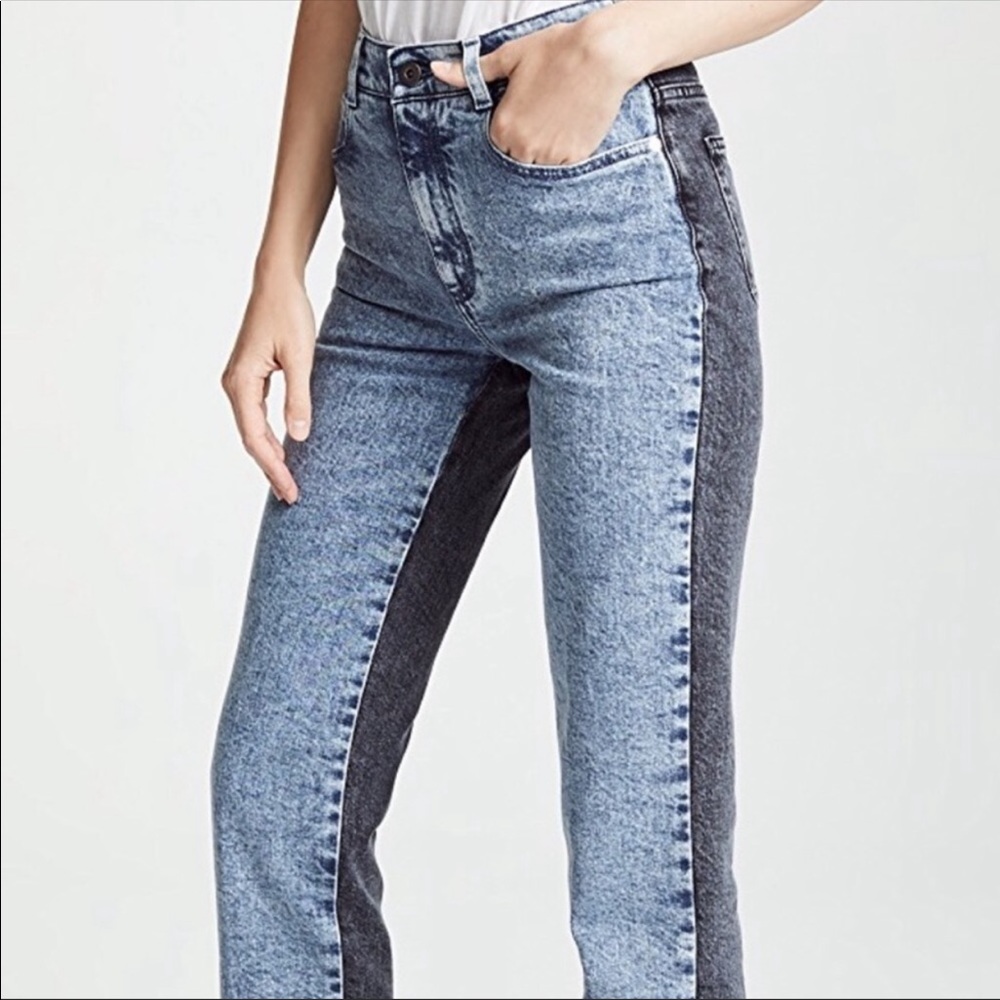 Stella McCartney Two Tone Jeans